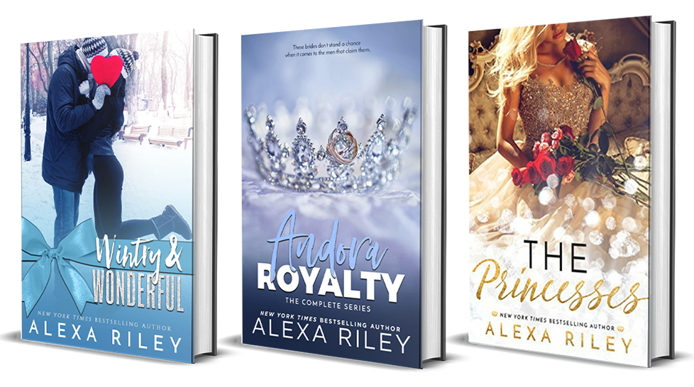 3 Signed Paperbacks Bundle -  The Princesses, Andora Royalty & Wintry and Wonderful