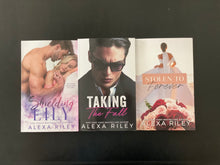 Load image into Gallery viewer, 3 Signed Paperbacks Bundle -  Shielding Lily, Stolen to Forever &amp; Taking The Fall
