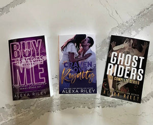 3 Signed Paperbacks Bundle - Buy Me, Craven Cove and Ghost Riders