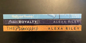 3 Signed Paperbacks Bundle -  The Princesses, Andora Royalty & Wintry and Wonderful